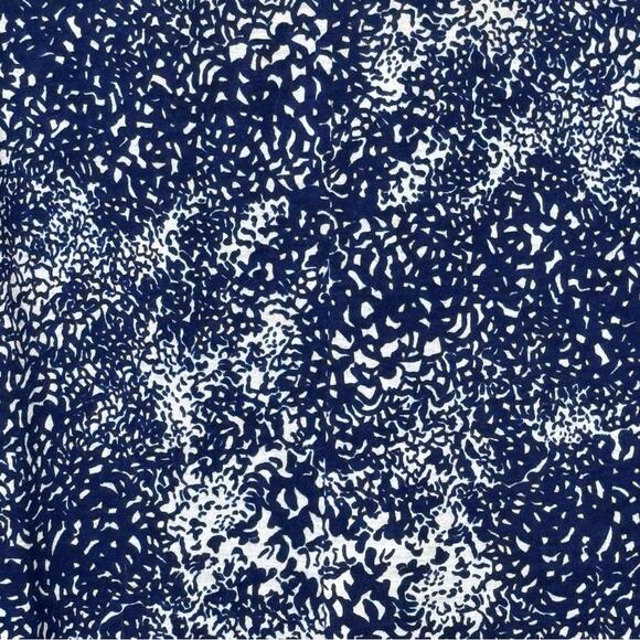 Vintage Size 8 Family Fashions by Avon Union Made Blue White Shirt Dress - Picture 6 of 8